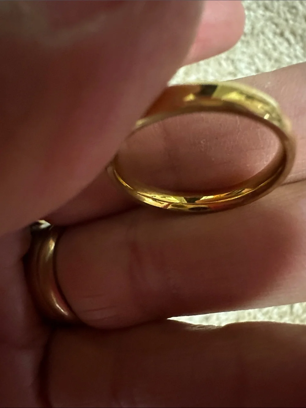 Classic Gold Dome Band Ring - Yellow Gold